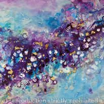 Cosmic Voyage Series - VII - Original Abstract Painting on Canvas