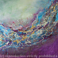 Strata 10 - Original Abstract Painting on Canvas