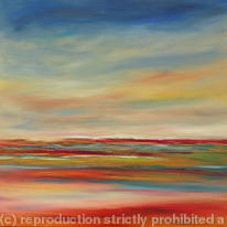 Landscape 12 - Original Abstract Landscape Painting on Canvas