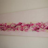 Commission for Karen - Large Original Abstract Painting on Canvas
