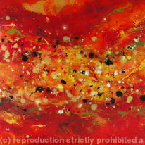 Cosmic Voyage Series - V - Original Abstract Painting on Canvas