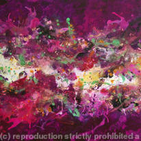 Cosmic Voyage Series 10 Original Abstract Painting on Canvas