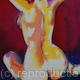 Seated nude