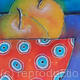 Apples in a red bowl