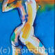Orange Blue Nude