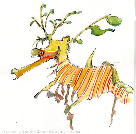 Leafy Seahorse