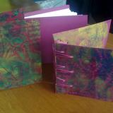three Secret Belgian Binding books - Photograph by Drusilla Cole