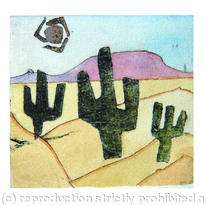 Three cacti