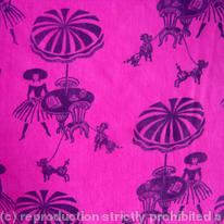 Pink and purple paris ladies