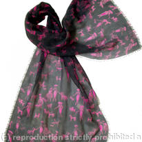 Littler paris ladies grey with pink