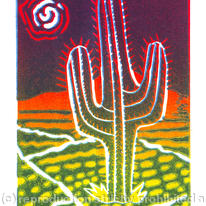 Bright cactus
