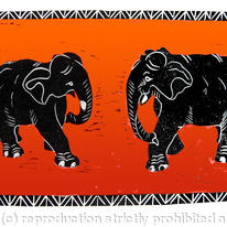 ebony elephants