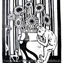 monkey vase