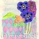 Blue flower | £3 | 13 x 13cm | Digital print Blue flower