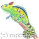 Chameleon | £3 | 13 x 13cm | Digital print Chameleon