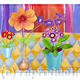 Auricula | £3 | 13 x 13cm | Digital print Auricula