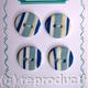 4 blue pale blue n white…