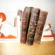 bookends and books