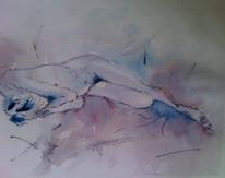 Blue figure
