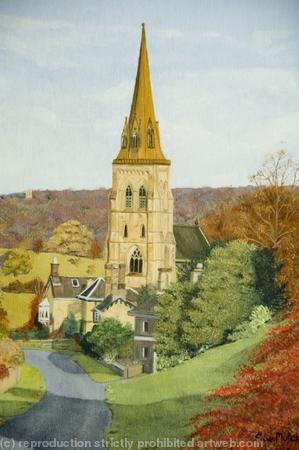 Edensor Church, Chatsworth, Derbyshire