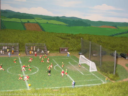 Model Train Rural backdrop