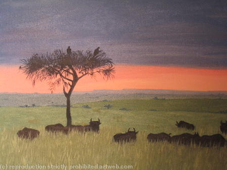 Serengeti Sunset
