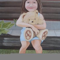 April and Busby Bear