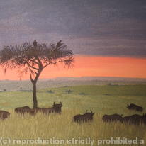 Serengeti Sunset