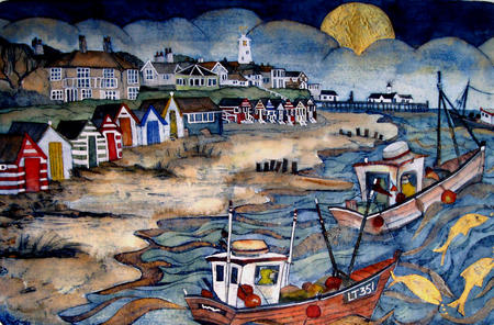 with dancing fish they rolled the waves, southwold