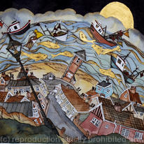 come to the town steps to see the fishes dance aldeburgh