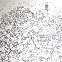 drawing for Mevagissey