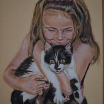 Rebski the kitten trainer!
