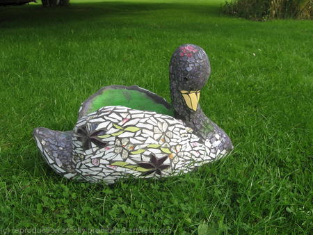 Swan Planter