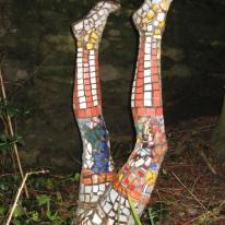 Legs in Garden