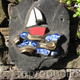 Boat on slate