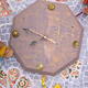 Mosaic Clock Detail