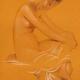 Golden nu | £350 | 35 x 70cm | pastels,col.pencils,akrilic Golden nu
