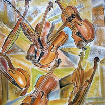 dancing violins