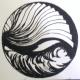 feather | | 19 x 19cm | ink on paper feather