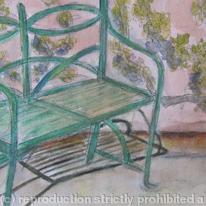 Garden Seat And Espalier