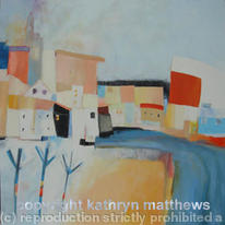 Approaching a  Small Spanish Hilltown