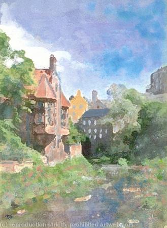 EDINBURGH  - DEAN VILLAGE Water of Leith