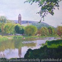 PEEBLES Old Parish Church - Riverside  Walk
