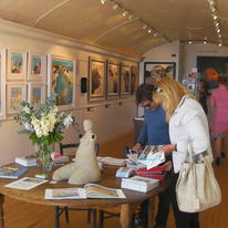 hidden gallery interior