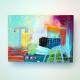lobsterpot by Kathryn… | | | float mounted oil postcard lobsterpot by Kathryn…