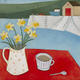 Tea and Daffs | £950 | | oil on canvas Tea and Daffs