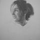 Georgie | (sold) | 32 x 36cm | Pencil Georgie
