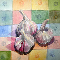 Garlic on check