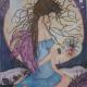 THE FALLEN STAR | £45 | 16 x 20cm | water colour original THE FALLEN STAR