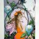 THE CALLING BIRD | £45 | 16 x 20cm | water colour original THE CALLING BIRD